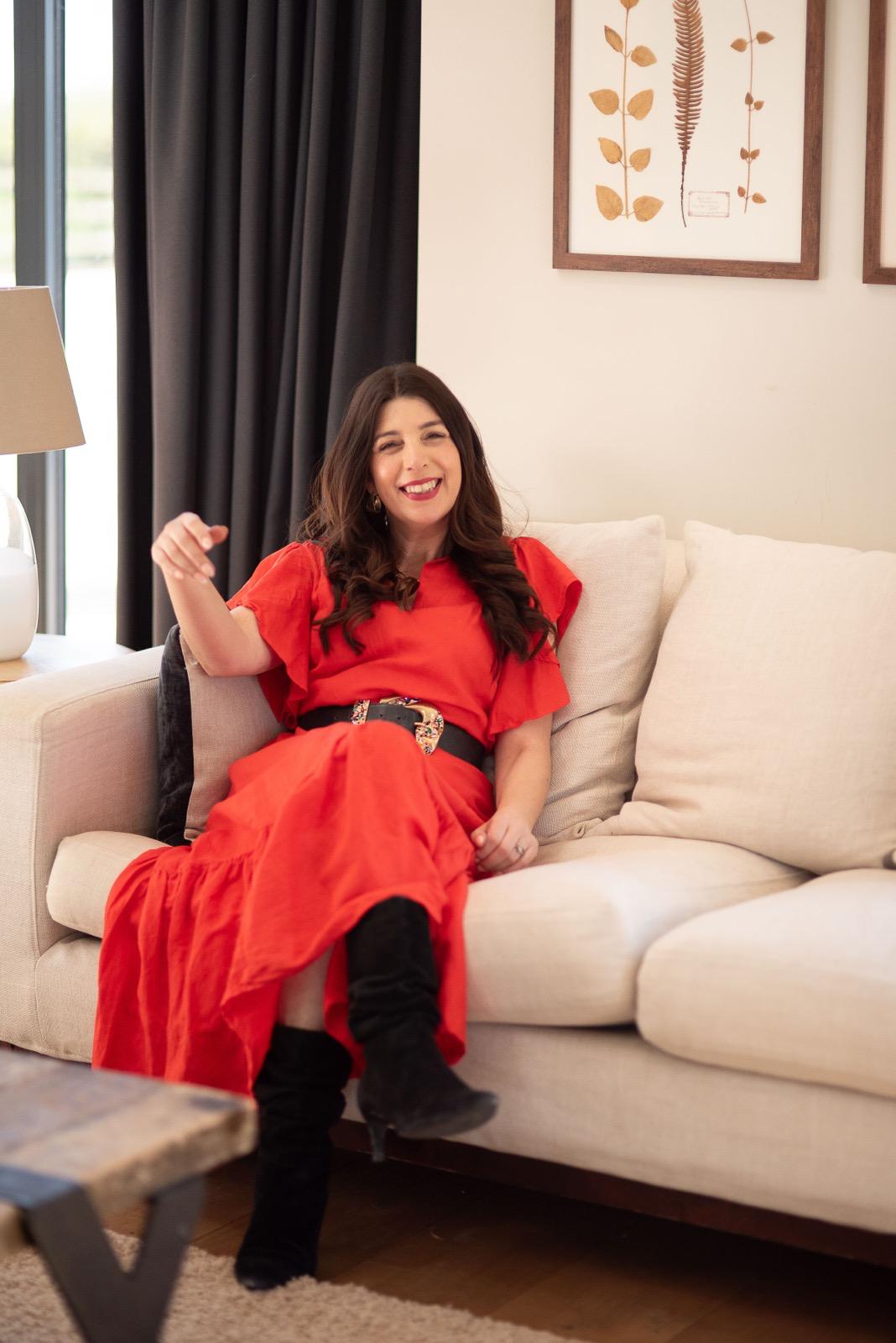 Bridget, The Happy Stylist, out and about